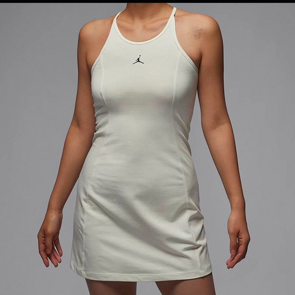 Nike Jordan -slim-knit-dress  White
