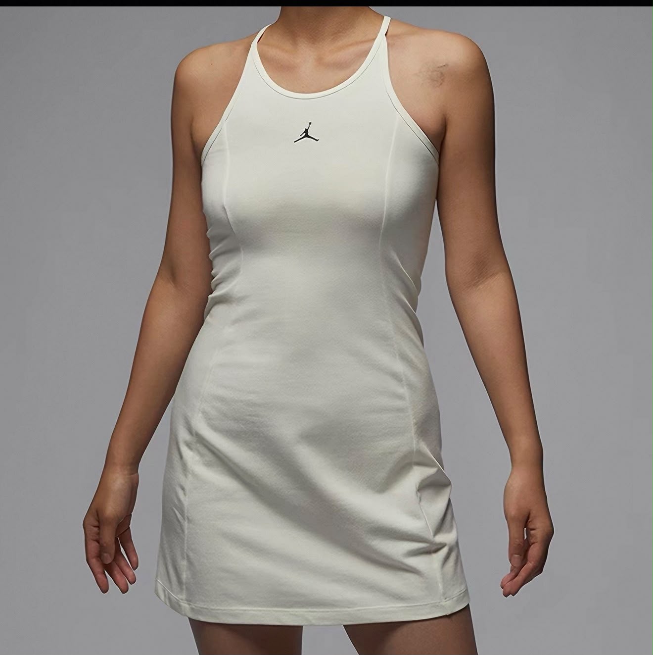 Nike Jordan -slim-knit-dress  White