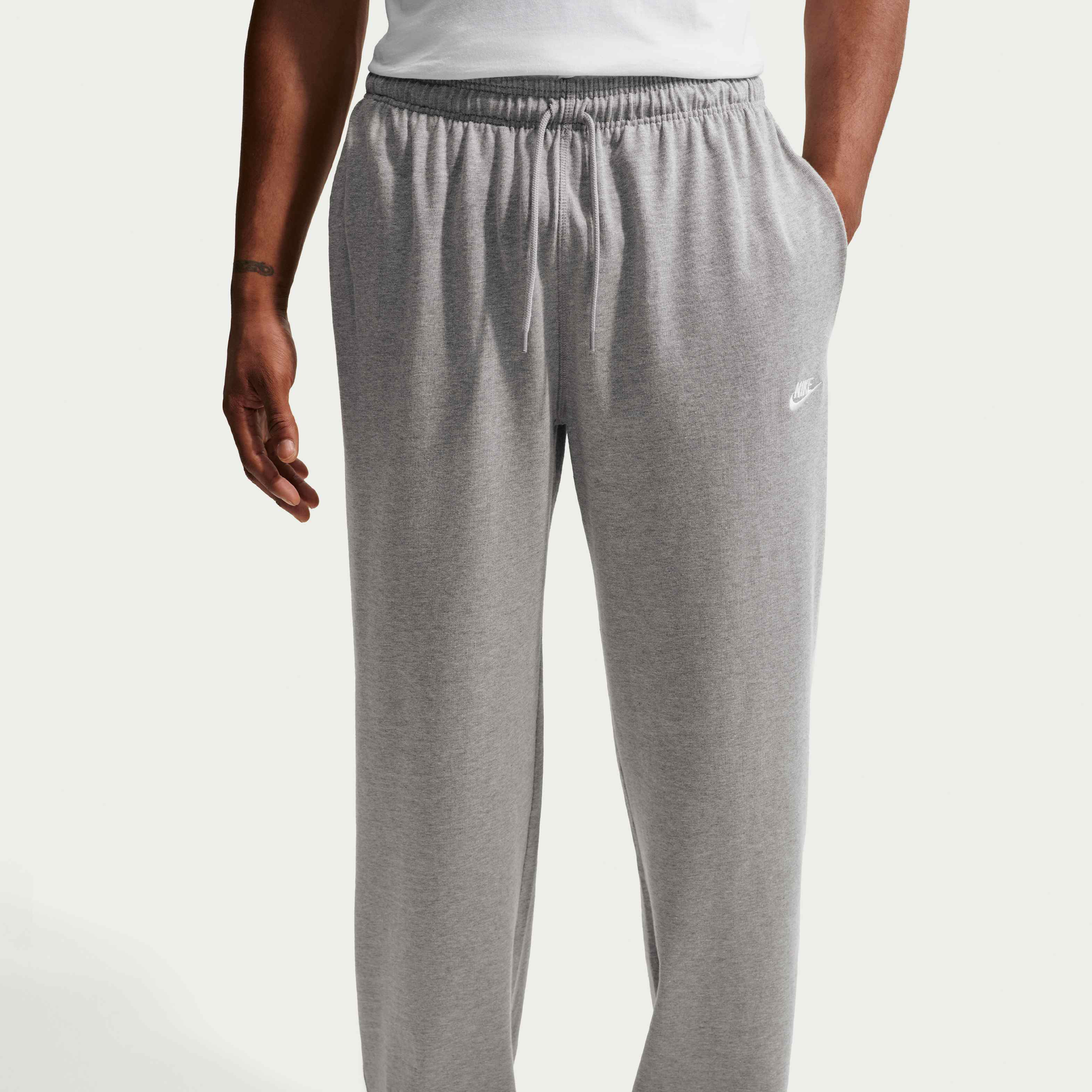 Nike Men's Pants Knit Open-Hem Trousers