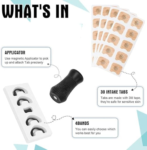 180 Pcs Magnetic Nose Strips