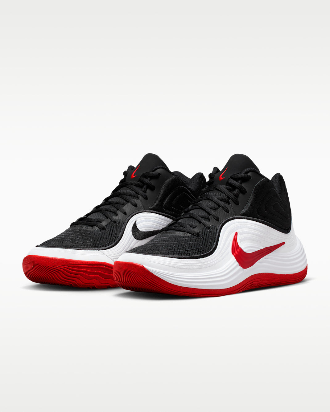 Nike Precision 8 MID Black BLood Red