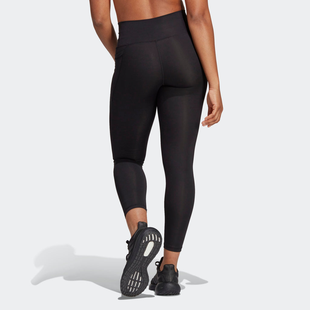 Adidas Optime Stash Pocket High-Waisted 7/8 Leggings