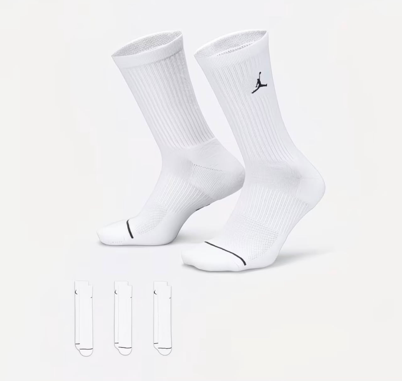 Nike  Everyday Crew Socks (3 pairs)   - Jordan