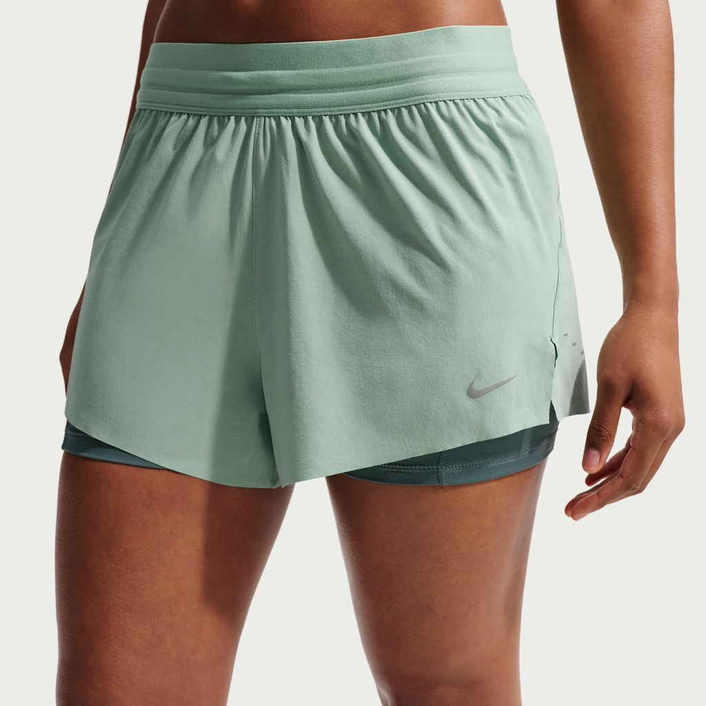Nike Swift  Running Dri-FIT Mid-Rise Shorts LG
